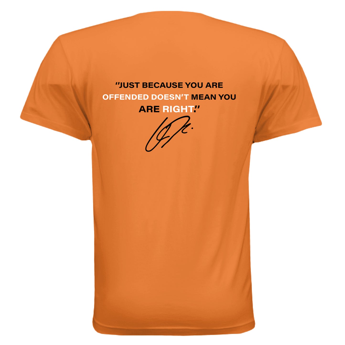 Neon Orange - BACK