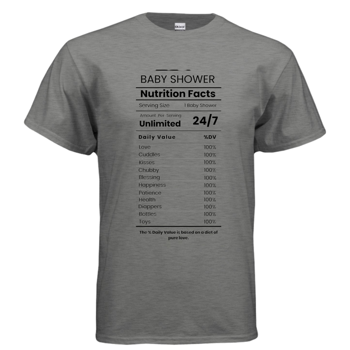 GRAPHITE HEATHER - FRONT
