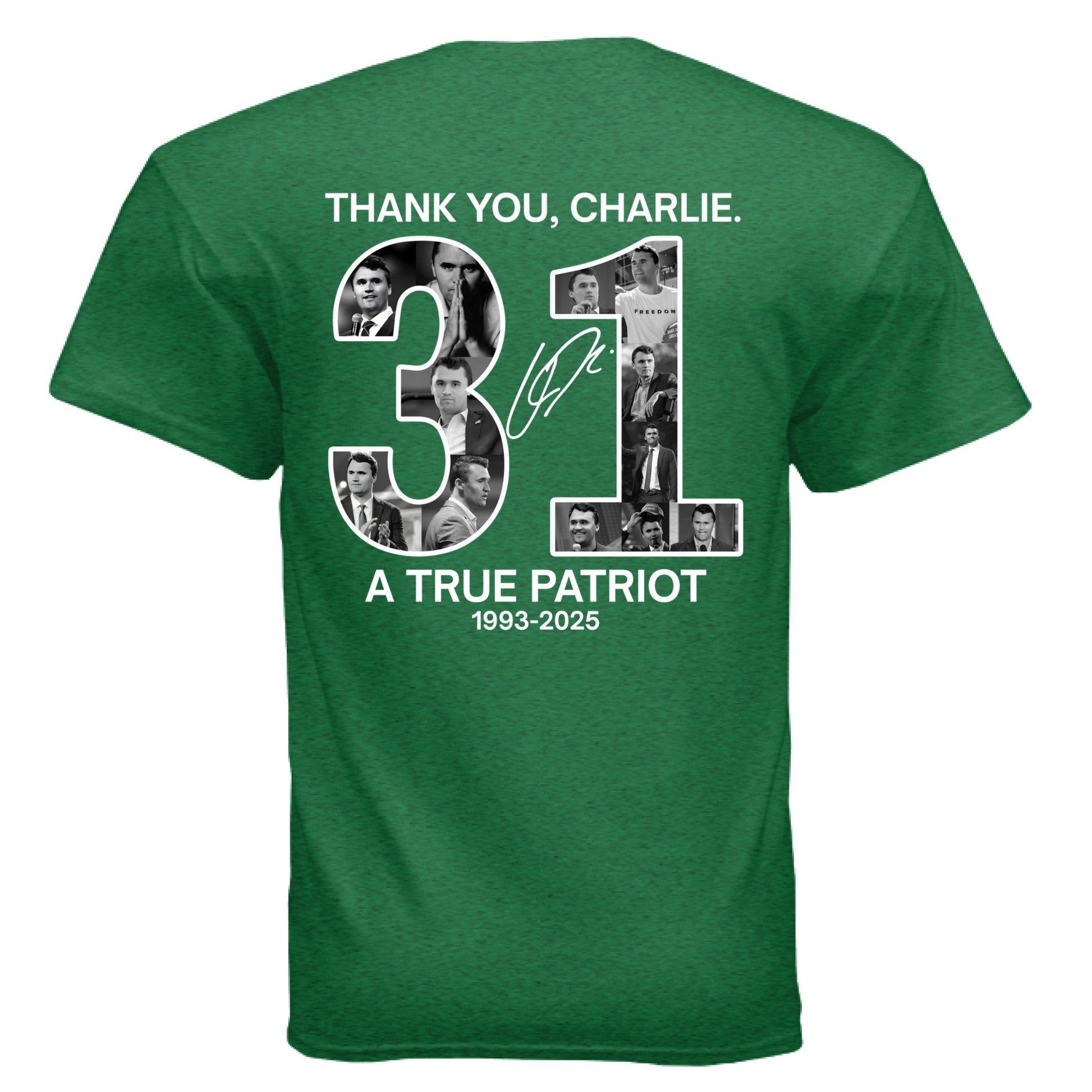 ANTIQUE IRISH GREEN - BACK