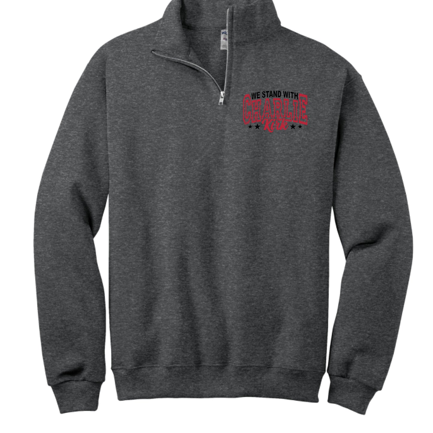 BLACK HEATHER - FRONT