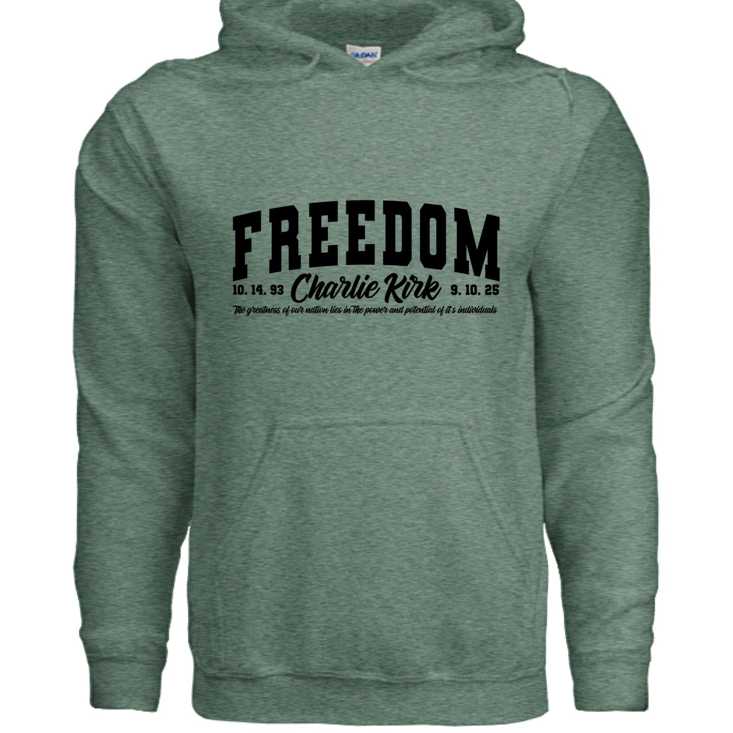 Heather Sport Dark Green - FRONT