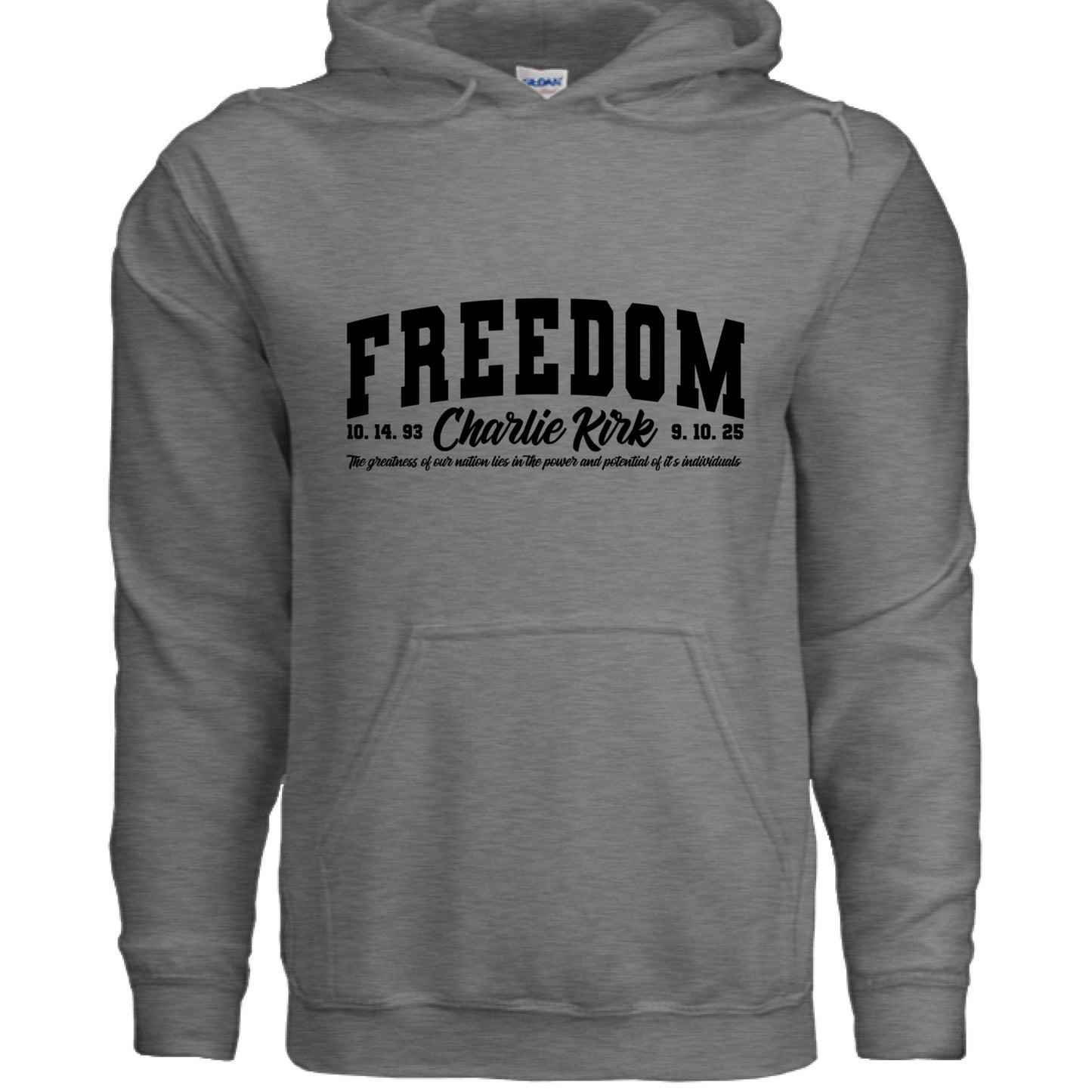 GRAPHITE HEATHER - FRONT