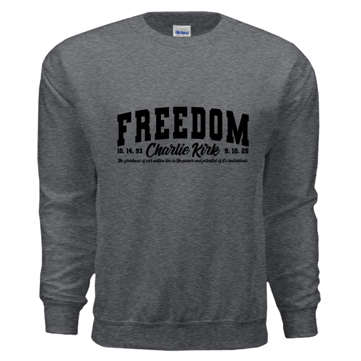 DARK HEATHER - FRONT