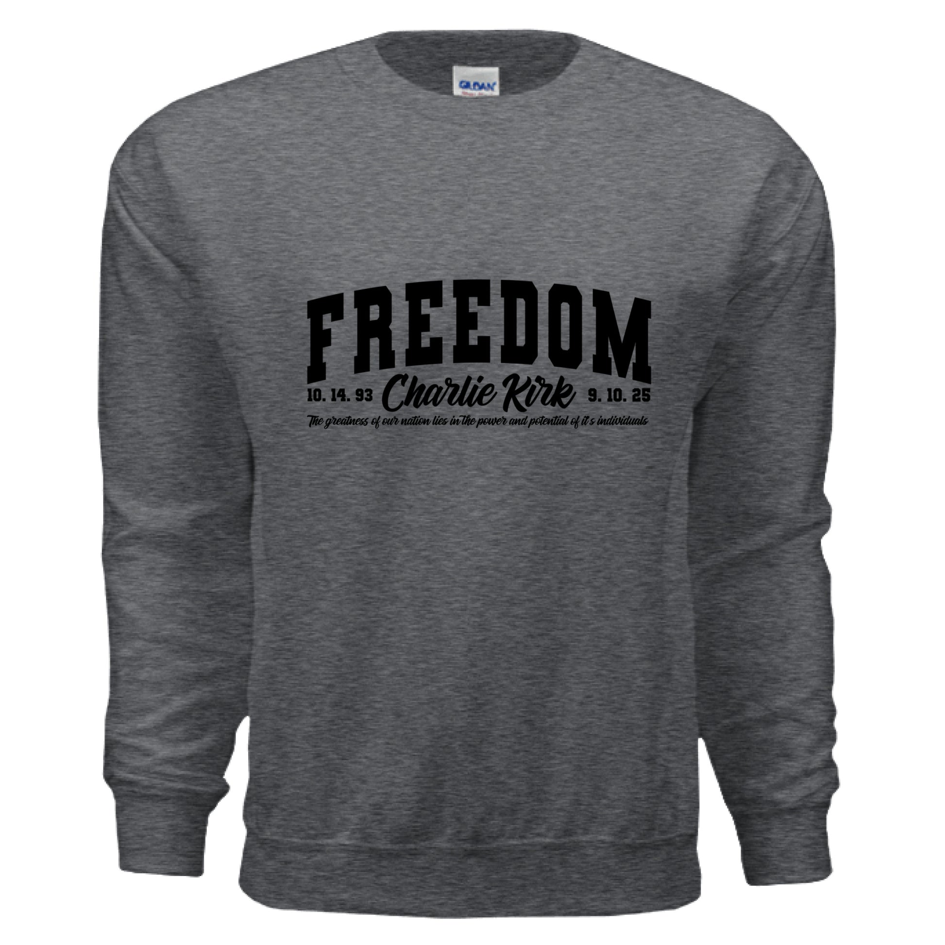 DARK HEATHER - FRONT