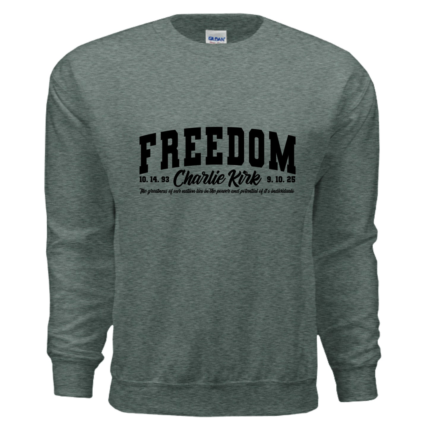 HEATHER SPORT DARK GREEN - FRONT