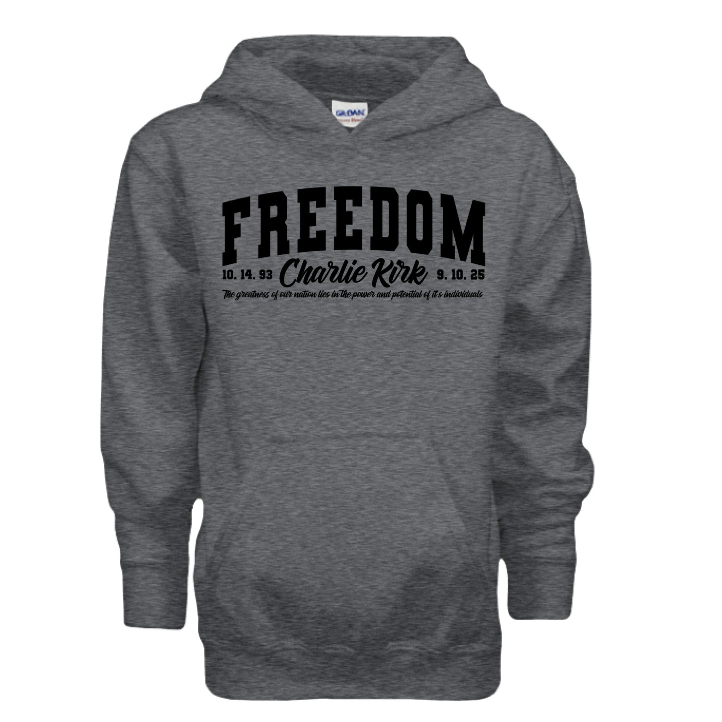 DARK HEATHER - FRONT