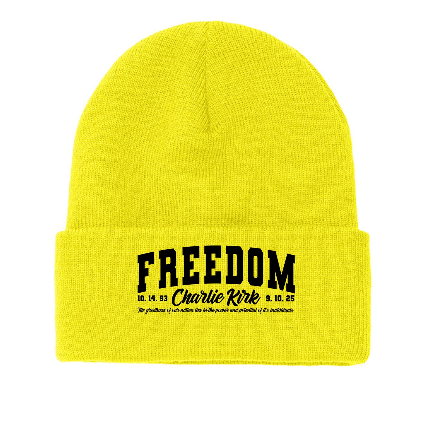 Safety Yellow - FRONT