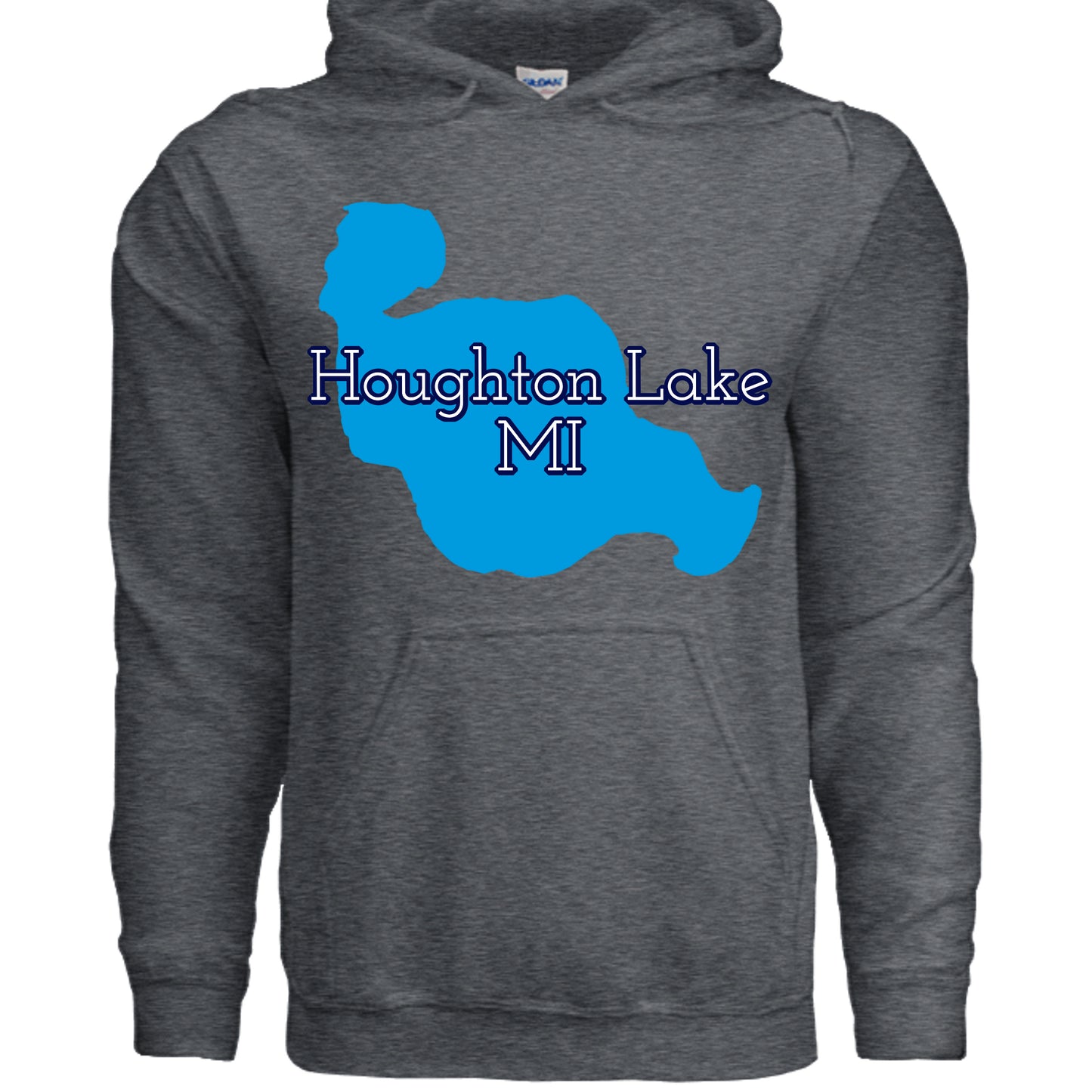 DARK HEATHER - G185 - FRONT