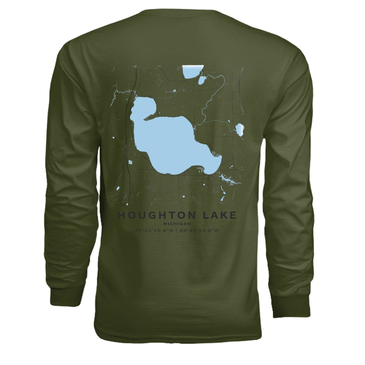 MILITARY GREEN - G240 - BACK