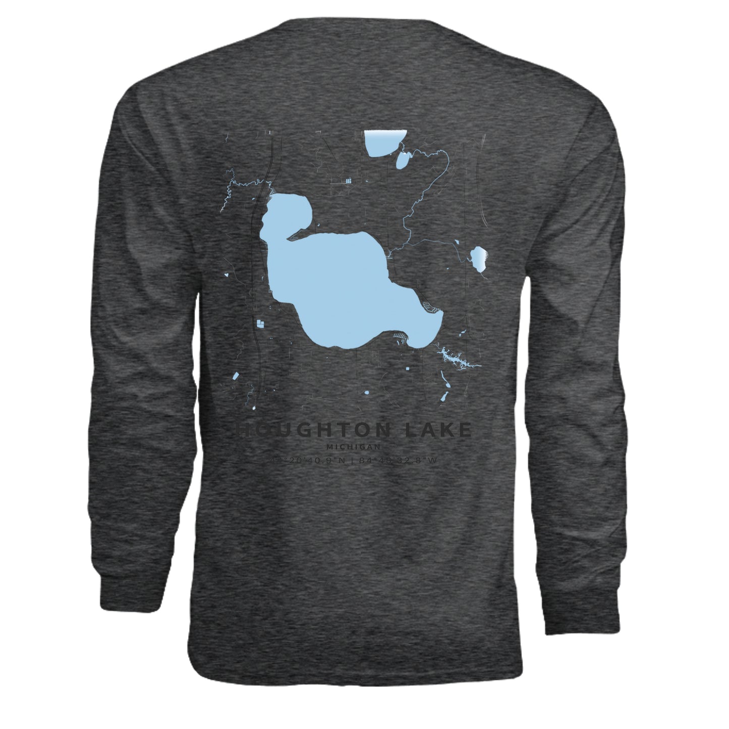 DARK HEATHER - G240 - BACK