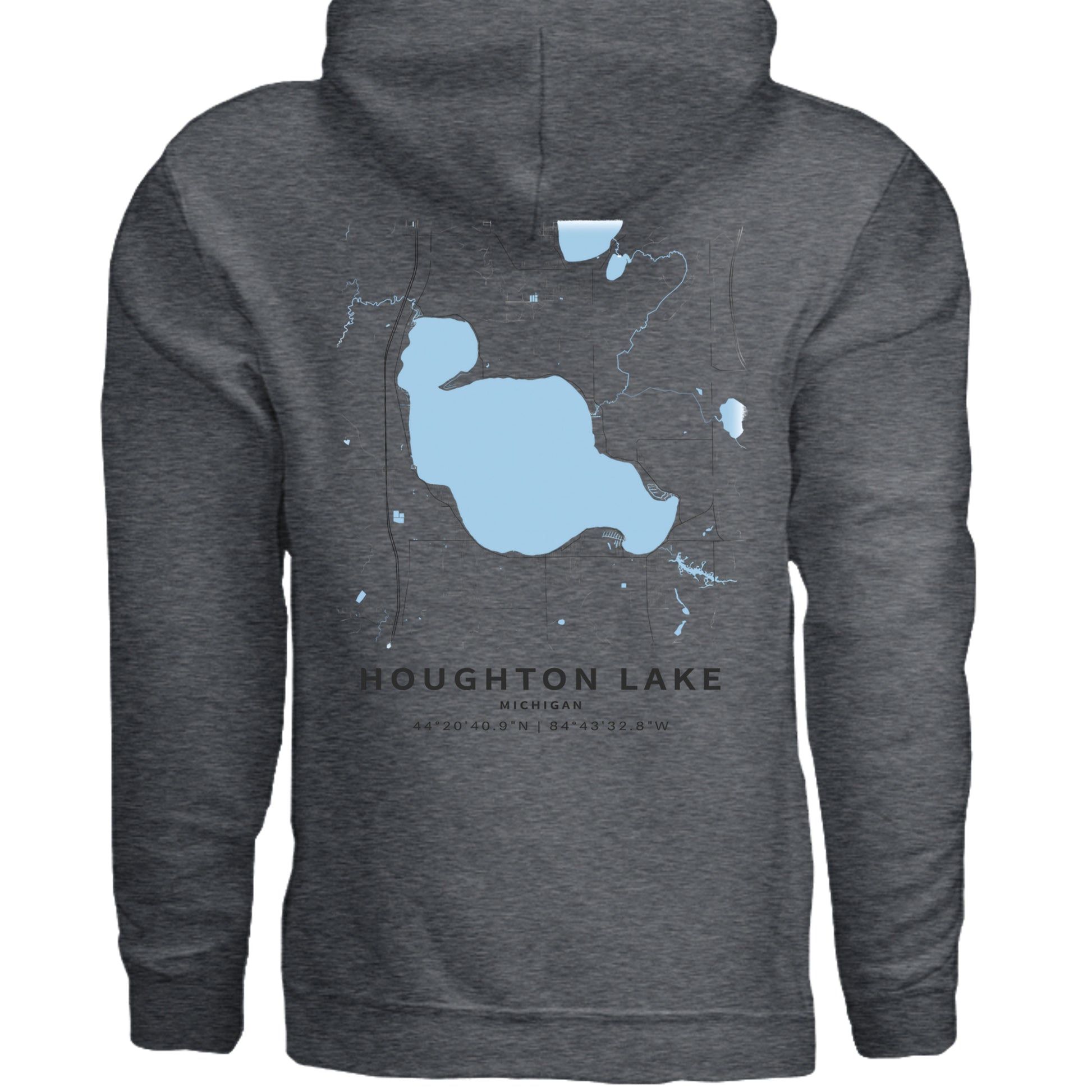 DARK HEATHER - G185 - BACK