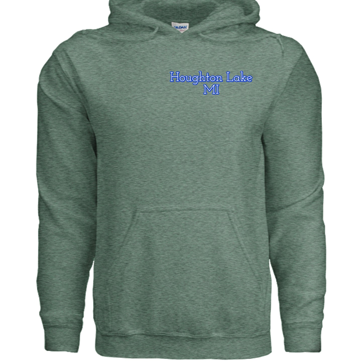 Heather Sport Dark Green - G185 - FRONT