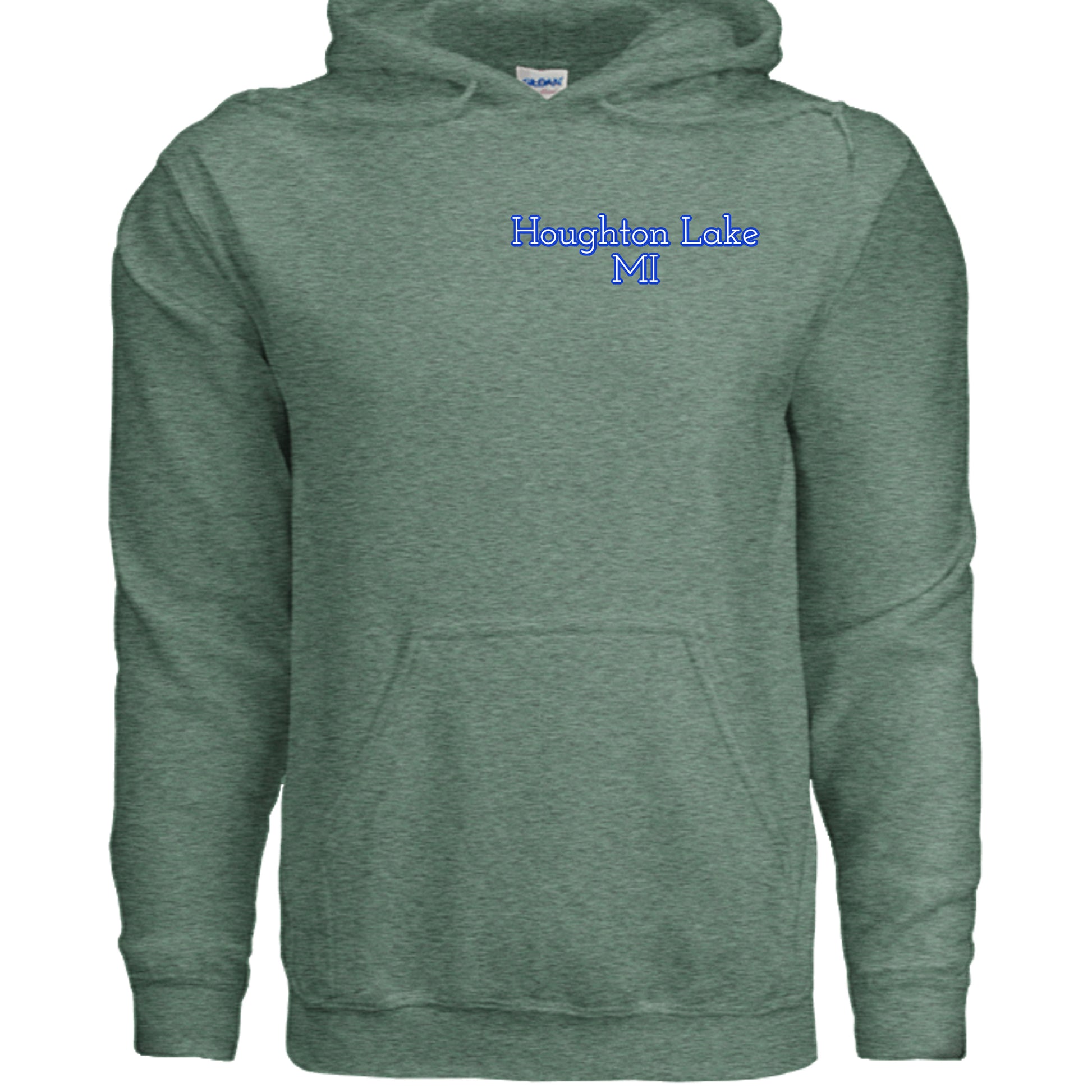 Heather Sport Dark Green - G185 - FRONT
