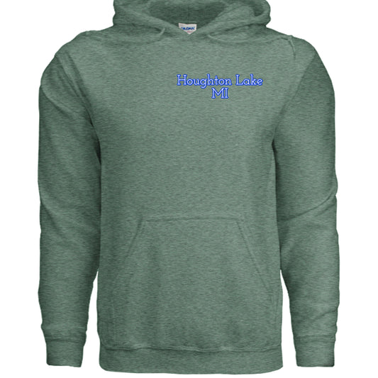 Heather Sport Dark Green - G185 - FRONT