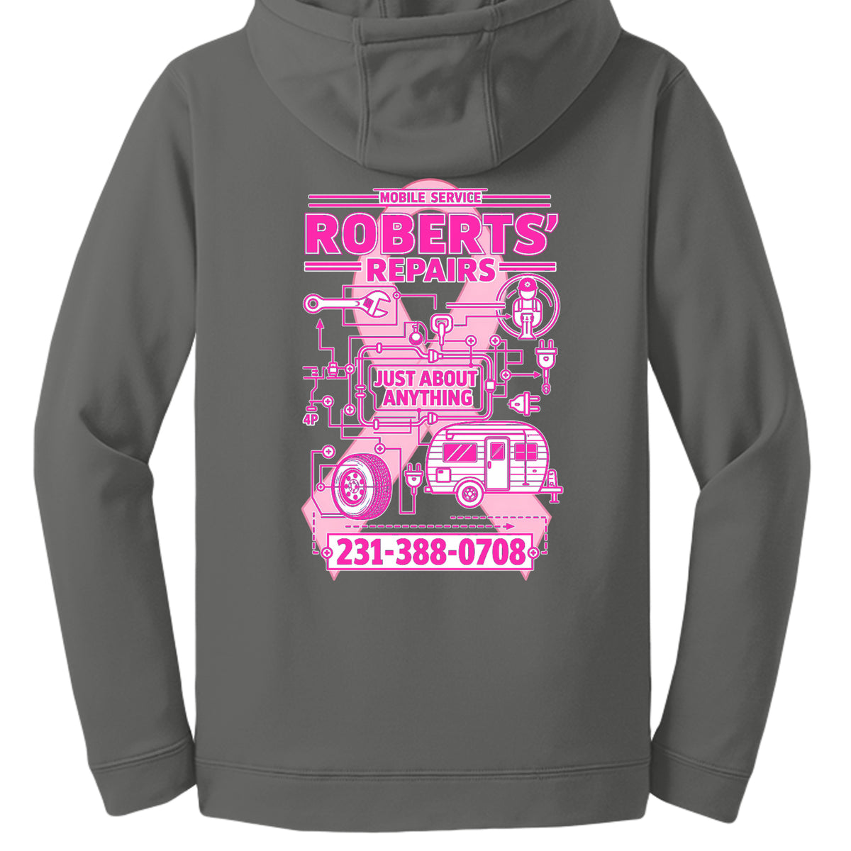 Dark Smoke Gry - F244 - BACK